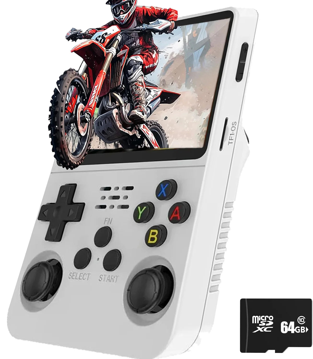 Console de jeu rétro classique R36S avec système ARKOS, jeux vidéo, carte unique, portable, cadeau pour enfants, 3,5 pouces