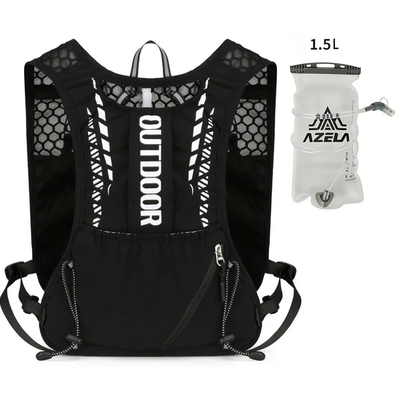Gilet d'hydratation réfléchissant pour course à pied, sac à dos de cyclisme, sacs de vélo, sport de plein air, escalade, randonnée, VTT, vélo de route, sac à dos d'hydratation