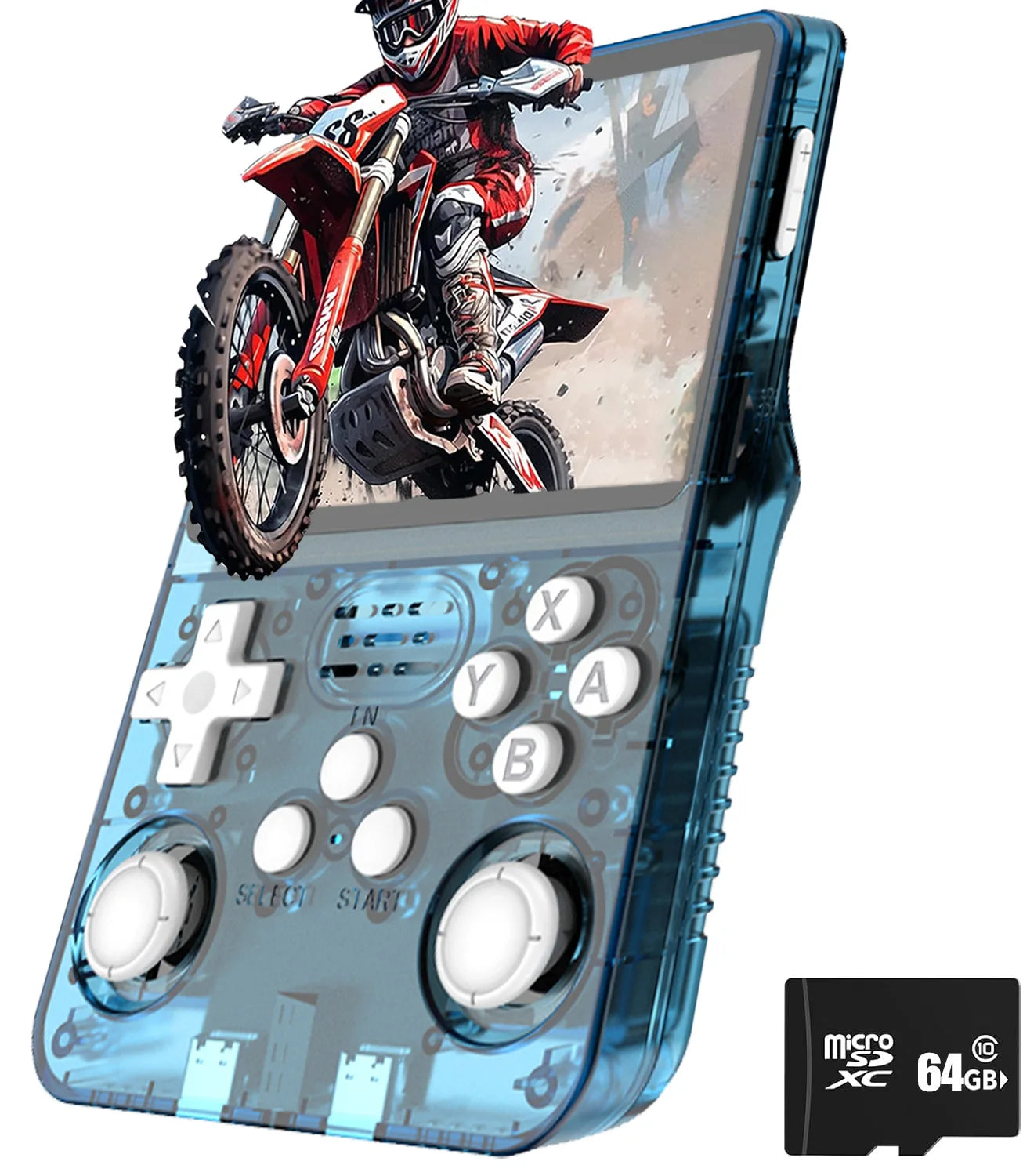 Console de jeu rétro classique R36S avec système ARKOS, jeux vidéo, carte unique, portable, cadeau pour enfants, 3,5 pouces