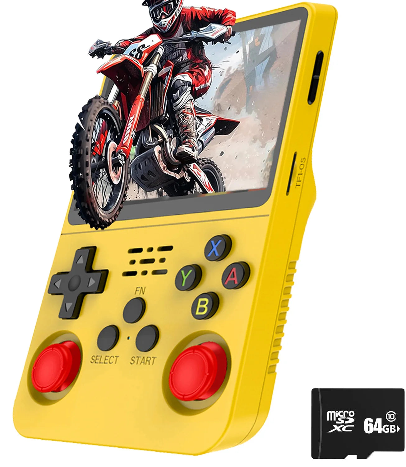 Console de jeu rétro classique R36S avec système ARKOS, jeux vidéo, carte unique, portable, cadeau pour enfants, 3,5 pouces
