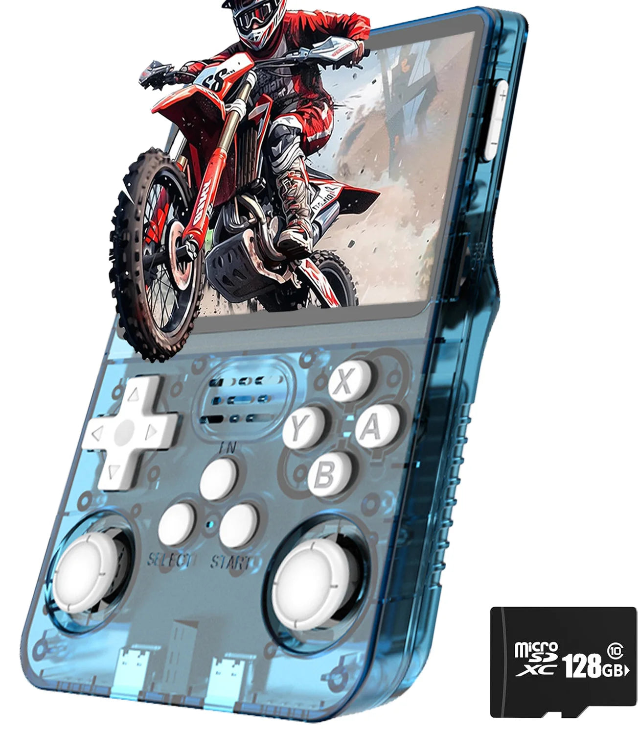 Console de jeu rétro classique R36S avec système ARKOS, jeux vidéo, carte unique, portable, cadeau pour enfants, 3,5 pouces
