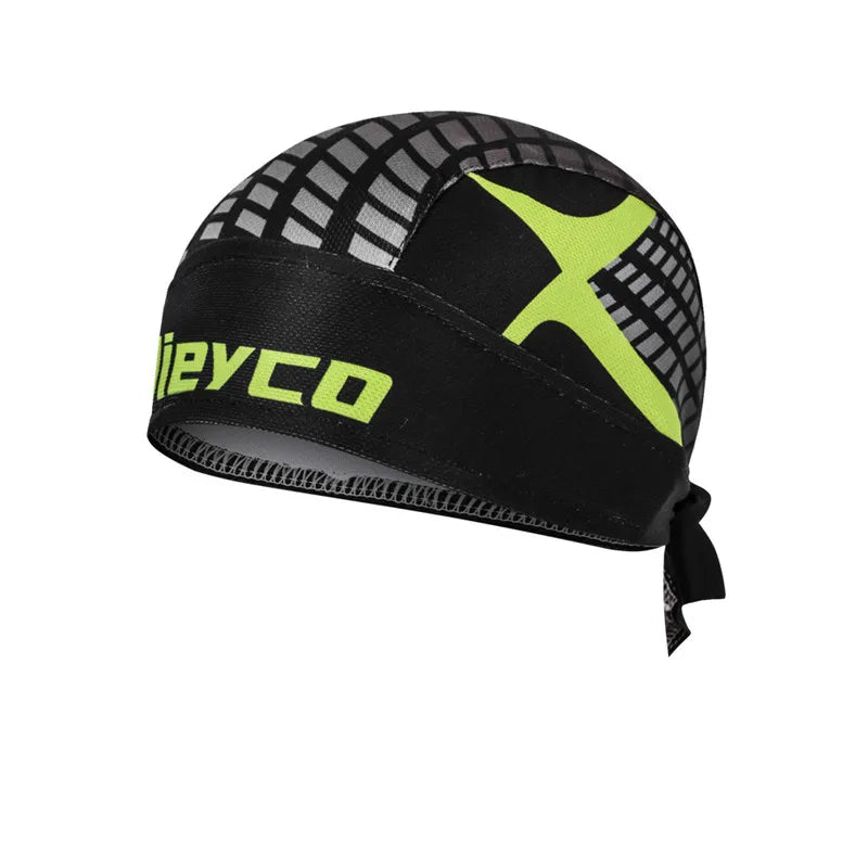 Casquette de cyclisme pour homme et femme, motif tête de mort, style pirate, foulard, bandana, anti-transpiration, anti-UV, bandeau de sport