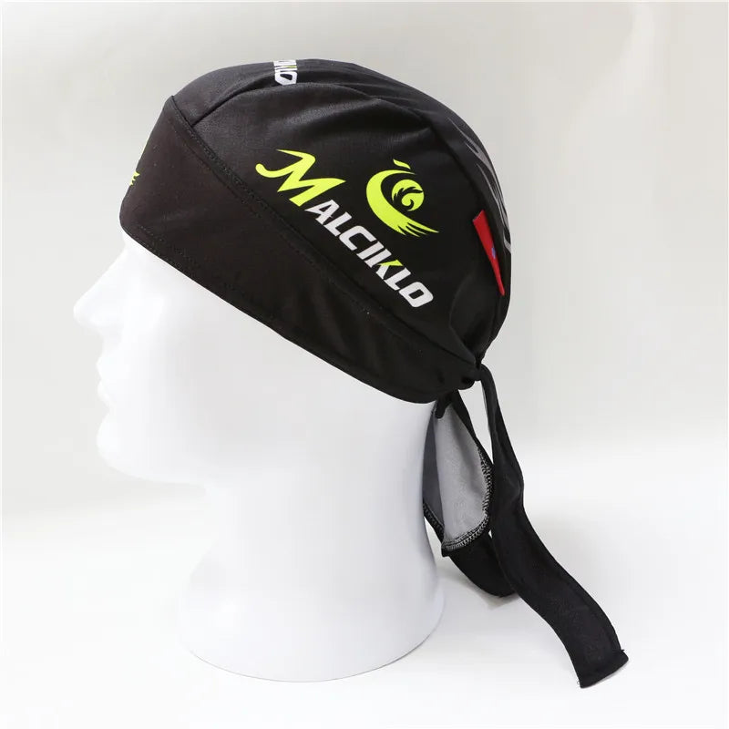 Casquette de cyclisme pour homme et femme, motif tête de mort, style pirate, foulard, bandana, anti-transpiration, anti-UV, bandeau de sport