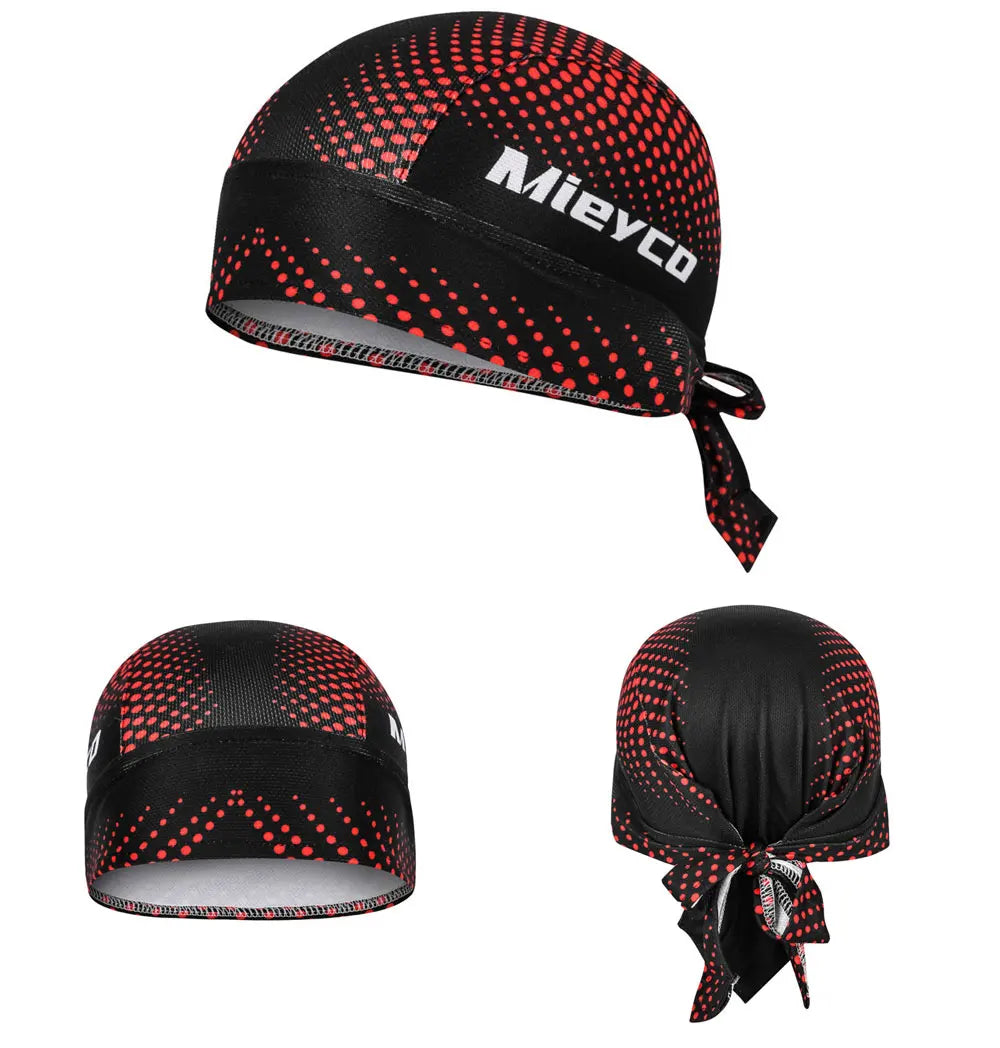 Casquette de cyclisme pour homme et femme, motif tête de mort, style pirate, foulard, bandana, anti-transpiration, anti-UV, bandeau de sport