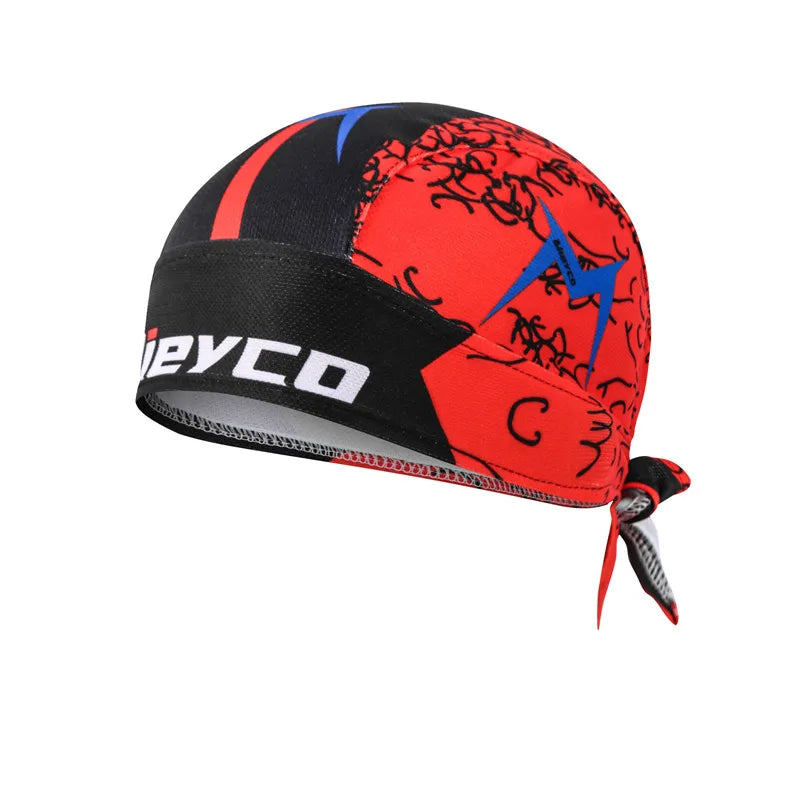 Casquette de cyclisme pour homme et femme, motif tête de mort, style pirate, foulard, bandana, anti-transpiration, anti-UV, bandeau de sport