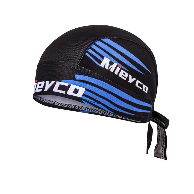 Casquette de cyclisme pour homme et femme, motif tête de mort, style pirate, foulard, bandana, anti-transpiration, anti-UV, bandeau de sport