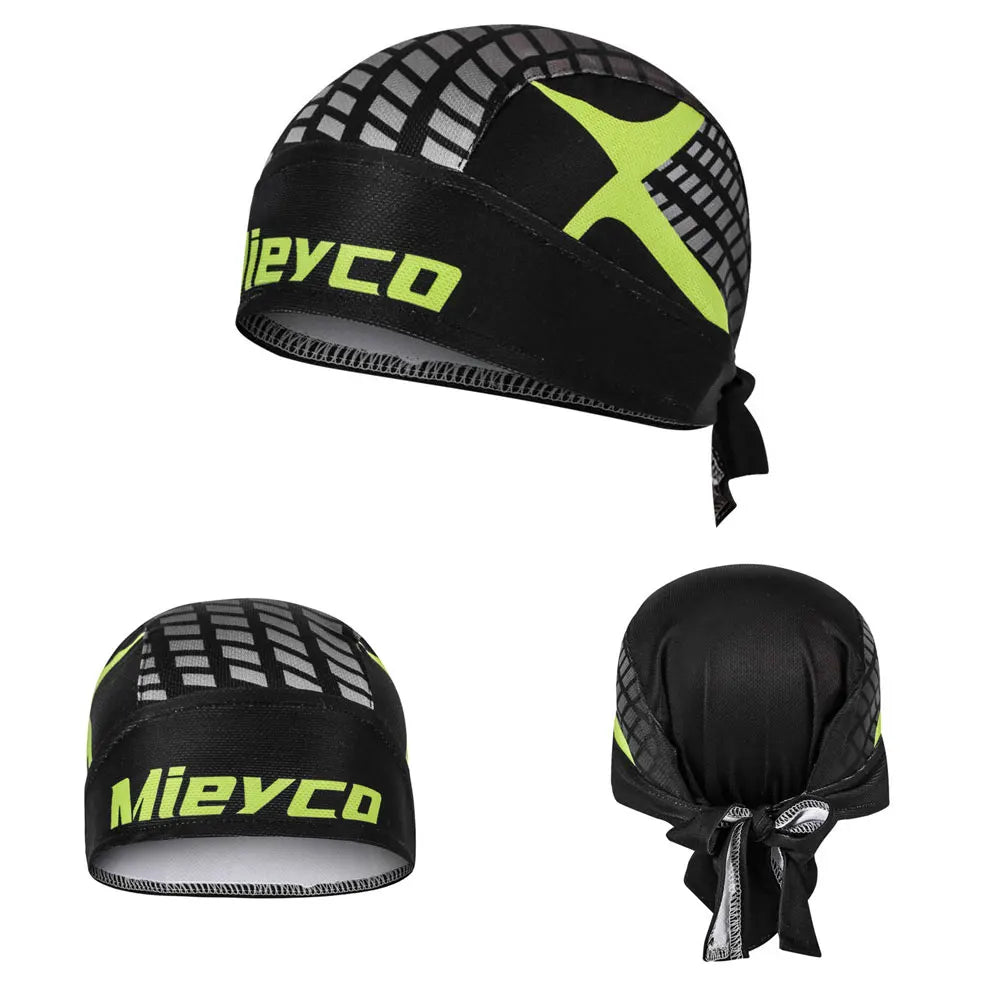 Casquette de cyclisme pour homme et femme, motif tête de mort, style pirate, foulard, bandana, anti-transpiration, anti-UV, bandeau de sport