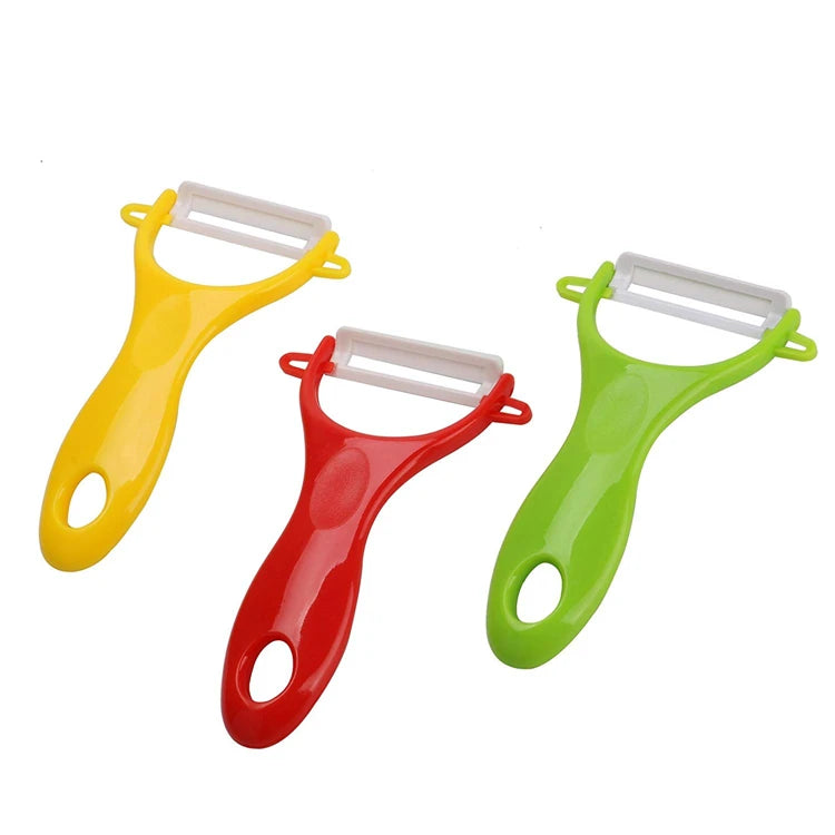 Éplucheur en céramique 4 couleurs pour légumes et fruits, ustensile de cuisine pour pommes de terre, carottes, concombres, KC0113