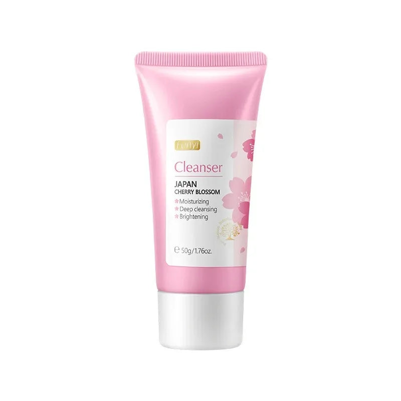 Nettoyant visage à la vitamine C Nettoyage en profondeur de la peau Hydratant Élimination des points noirs Soins de la peau Nettoyant visage Mousse nettoyante pour le visage Soins de la peau