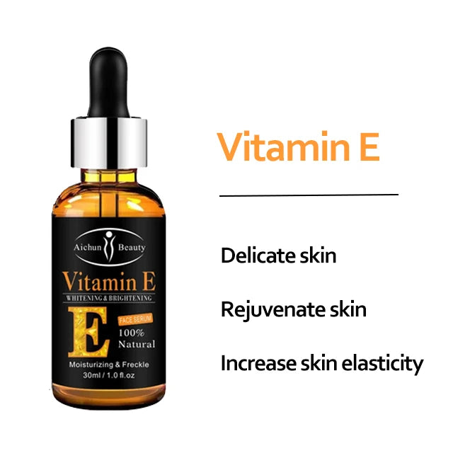 Produits de soins de la peau Sérum visage à la vitamine C Éclaircit la peau Éclaircit les taches Essence visage à l'acide hyaluronique Produits de soins de la peau 30 ml