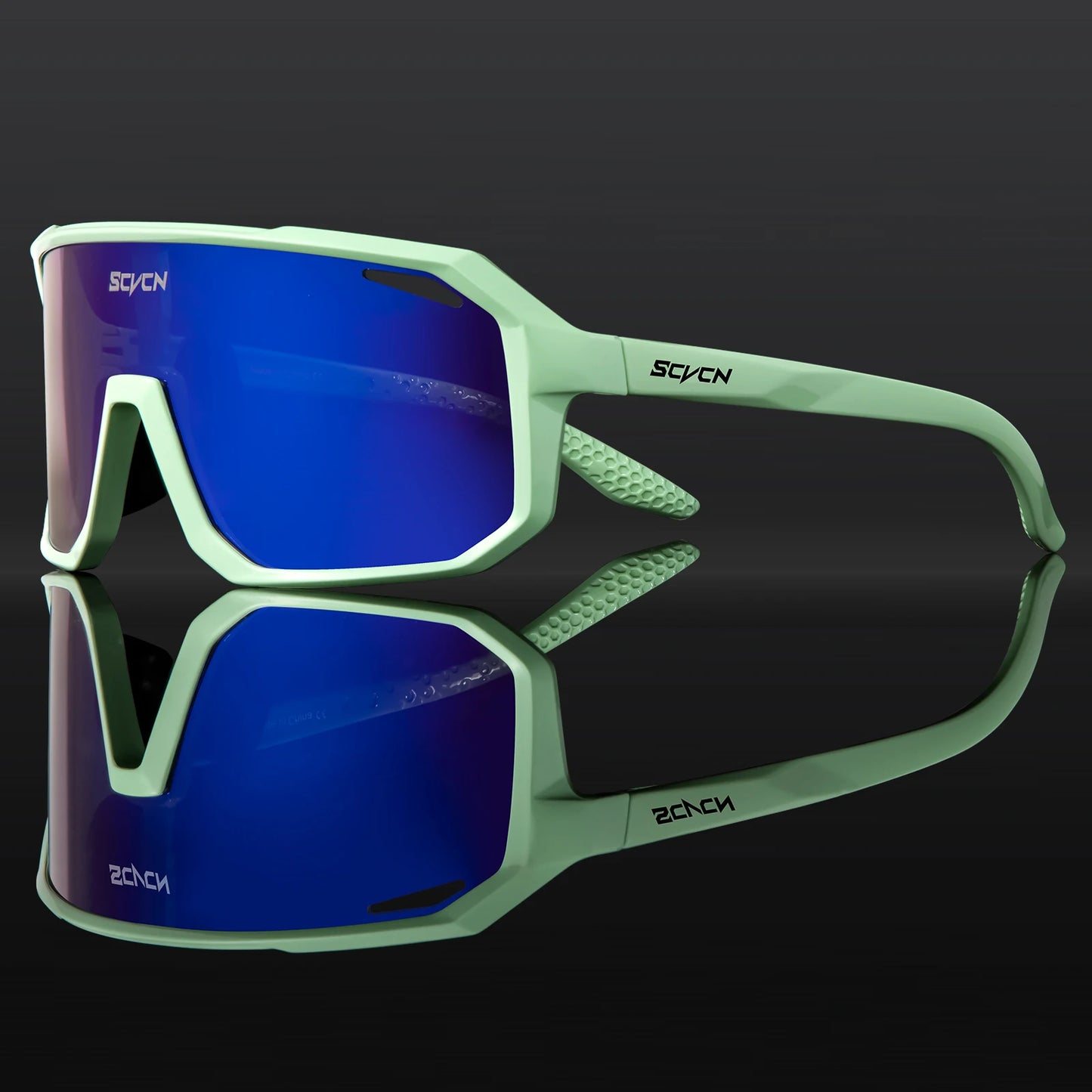 SCVCN Lunettes de soleil de cyclisme pour VTT, pour l'extérieur, UV400, pour femmes, sport, course à pied, hommes, vélo de route