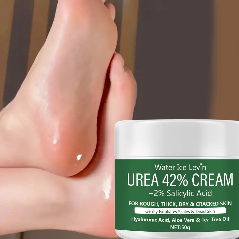 Crème à 42 % d’urée et 2 % d’acide salicylique – soin intensif hydratant pour pieds et mains