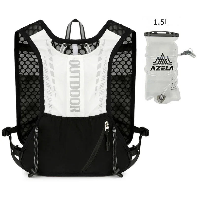 Gilet d'hydratation réfléchissant pour course à pied, sac à dos de cyclisme, sacs de vélo, sport de plein air, escalade, randonnée, VTT, vélo de route, sac à dos d'hydratation