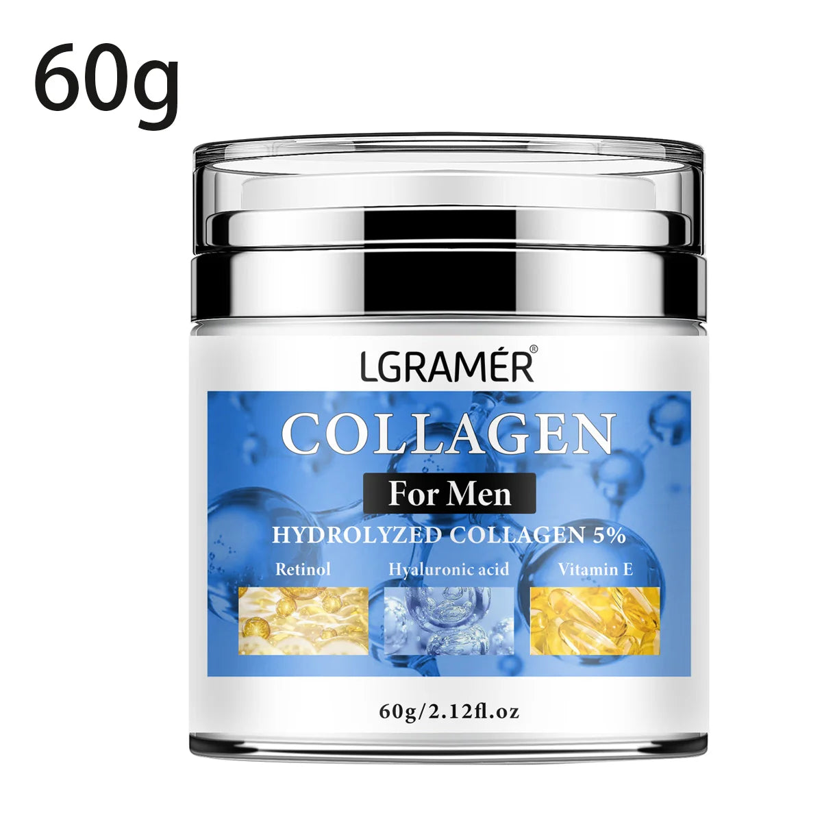 Crème anti-rides pour hommes, élimine les rides du visage et du cou, raffermit la peau, hydrate et rétinol, soin anti-âge pour le visage.