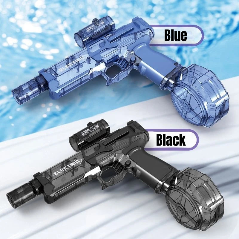 Pistolet à eau électrique haute pression pour enfants, jouets d'été, jeux de combat, plage, piscine, jardin, pistolet à eau automatique, cadeaux