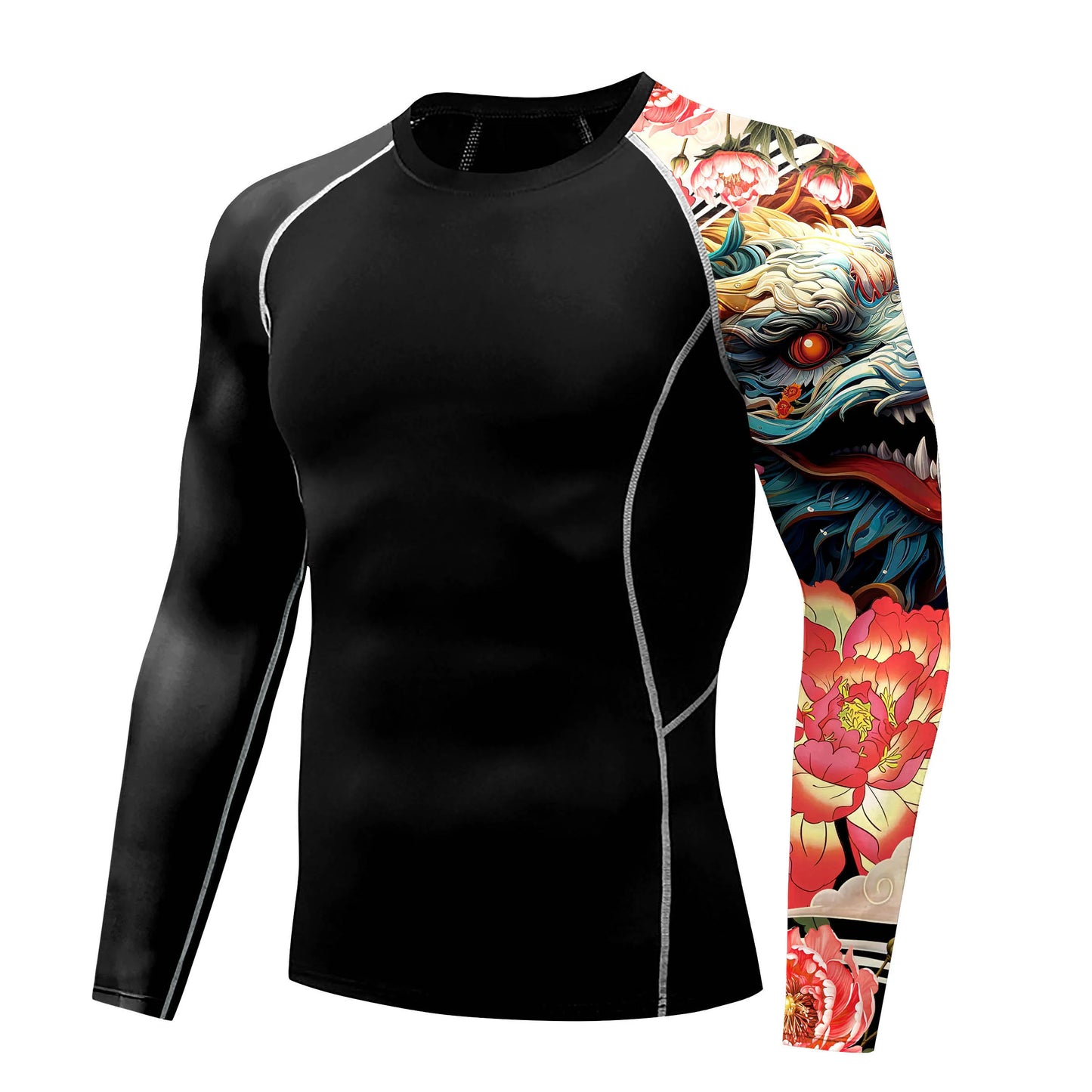 Combinaison de surf à manches longues et séchage rapide pour homme, t-shirt de sport, de fitness, maillot de bain d'été, haut de natation, vêtements pour hommes