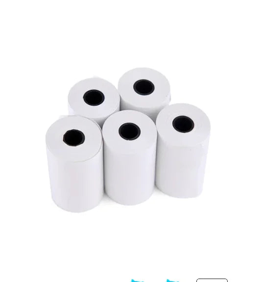 #5 Rolls paper- photo numérique pour enfants, mini imprimante portable, impression thermique instantanée, appareil photo pour enfants, vidéo HD