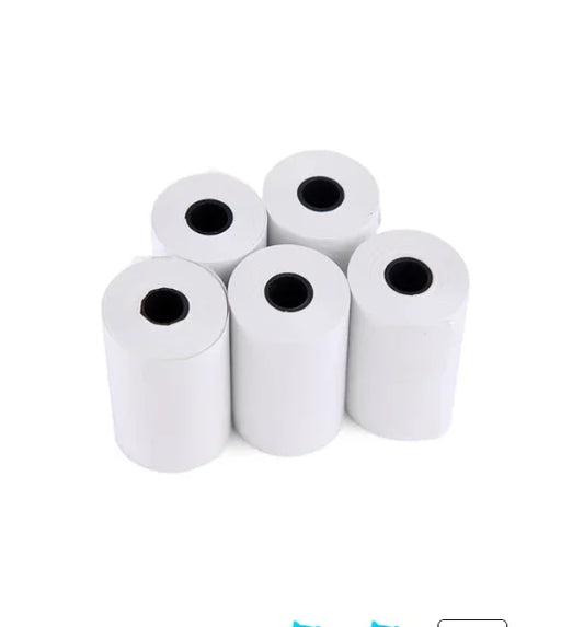 #5 Rolls paper- photo numérique pour enfants, mini imprimante portable, impression thermique instantanée, appareil photo pour enfants, vidéo HD