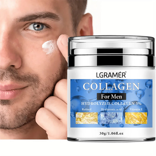 Crème anti-rides pour hommes, élimine les rides du visage et du cou, raffermit la peau, hydrate et rétinol, soin anti-âge pour le visage.