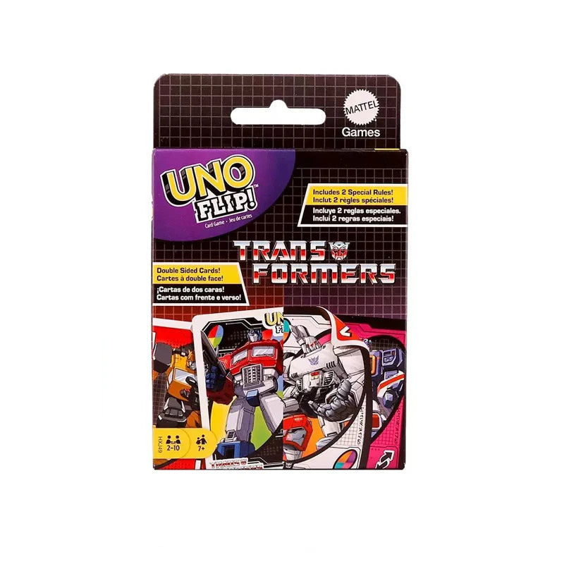 Jeux de cartes à jouer UNO Filp, Super Mario, Minecraft, Harry Potter, Transformers, No Mercy, jeux de société de société, jouets pour enfants