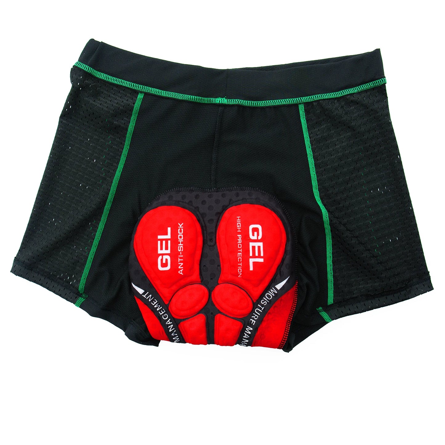 Nouveaux shorts de cyclisme pour hommes, sous-vêtements de cyclisme en maille respirante, sous-vêtements d'équitation avec coussin en gel, shorts de vélo antichoc, sous-vêtements de vélo