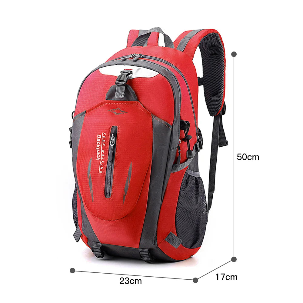 Sac à dos de randonnée 40 L, imperméable et léger, idéal pour les voyages, le trekking et la randonnée en plein air, pour hommes et femmes