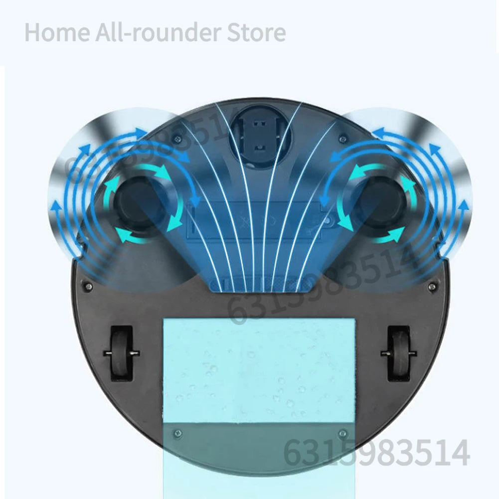 Intelligent Sweeping Robot with Long Battery Life Low Noise Design Compact House Cleaning Machine for Hard Floor and Pet Hair