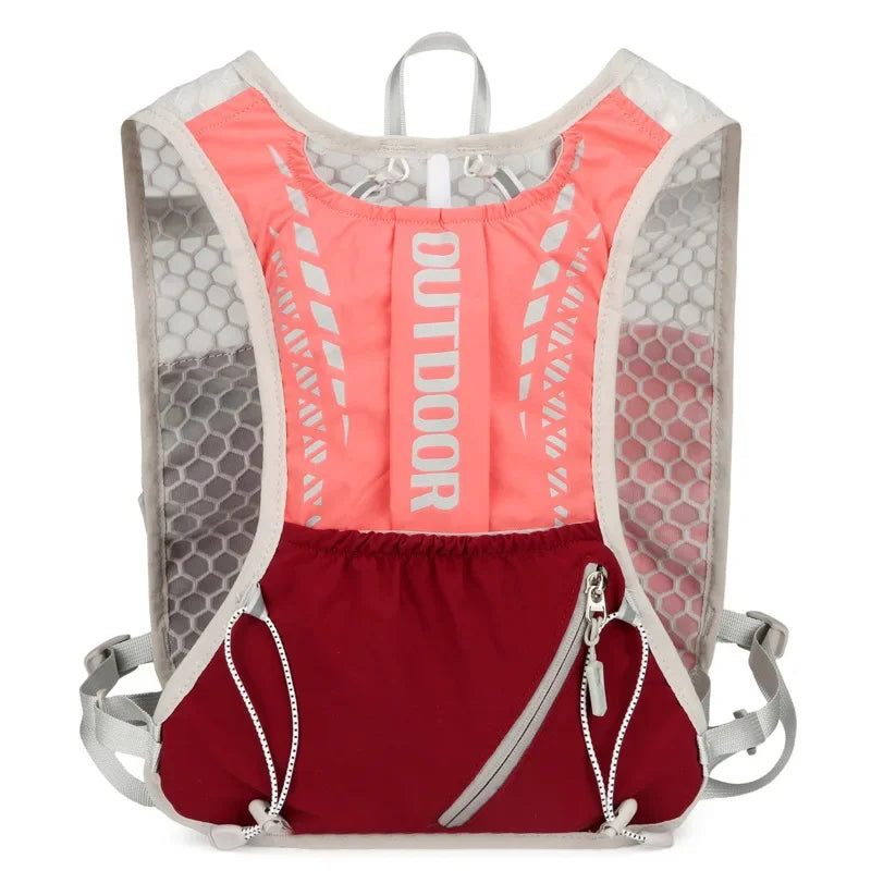 Gilet d'hydratation réfléchissant pour course à pied, sac à dos de cyclisme, sacs de vélo, sport de plein air, escalade, randonnée, VTT, vélo de route, sac à dos d'hydratation