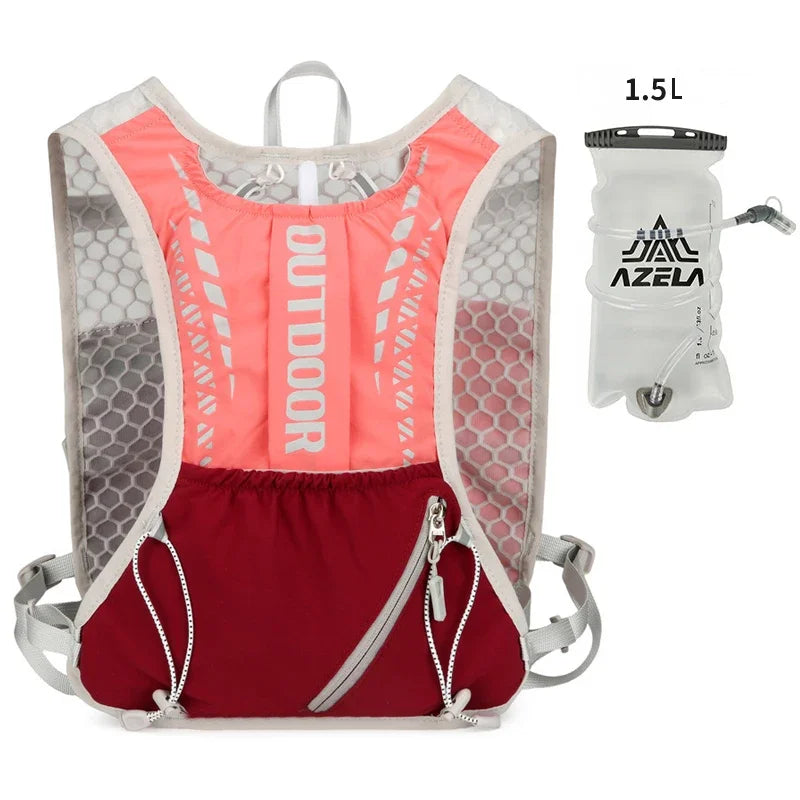 Gilet d'hydratation réfléchissant pour course à pied, sac à dos de cyclisme, sacs de vélo, sport de plein air, escalade, randonnée, VTT, vélo de route, sac à dos d'hydratation