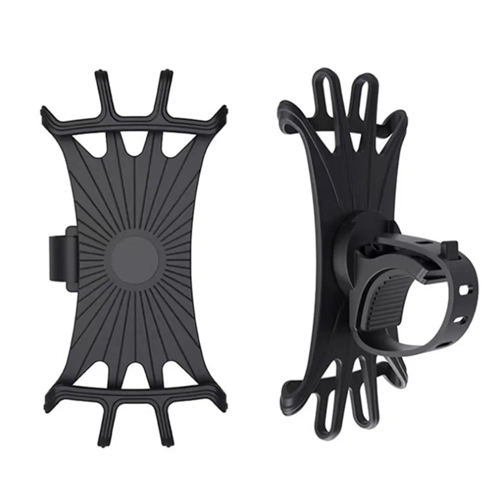 Support de téléphone rotatif à 360° pour vélo et moto, en silicone, compatible avec iPhone 11, Xiaomi 10, Huawei P40