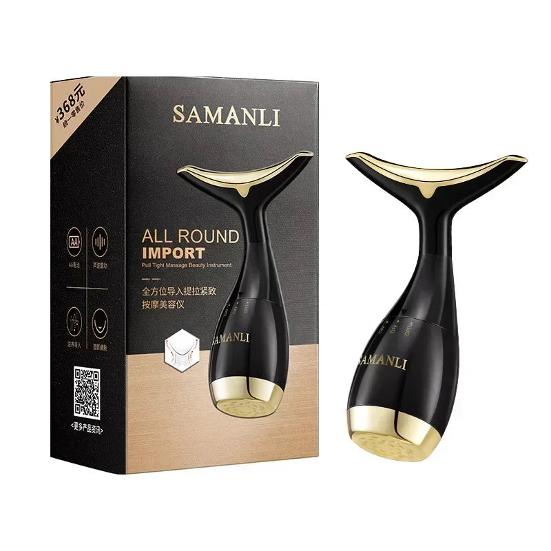 Appareil de beauté pour le visage, lifting du cou, anti-rides, massage facial, rajeunissement de la peau, double menton fin, vibrateur, livraison directe