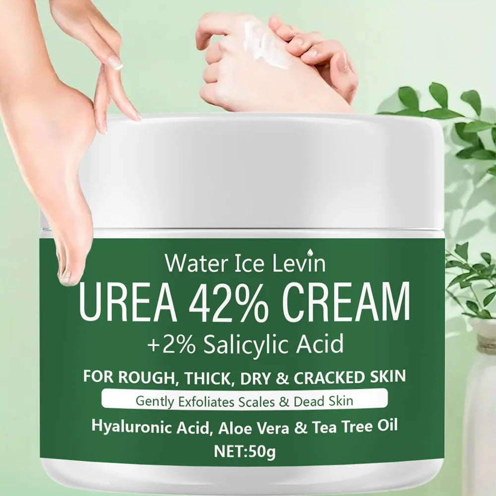 Crème à 42 % d’urée et 2 % d’acide salicylique – soin intensif hydratant pour pieds et mains