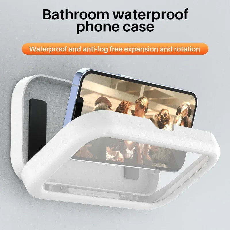 support de téléphone étanche pour douche