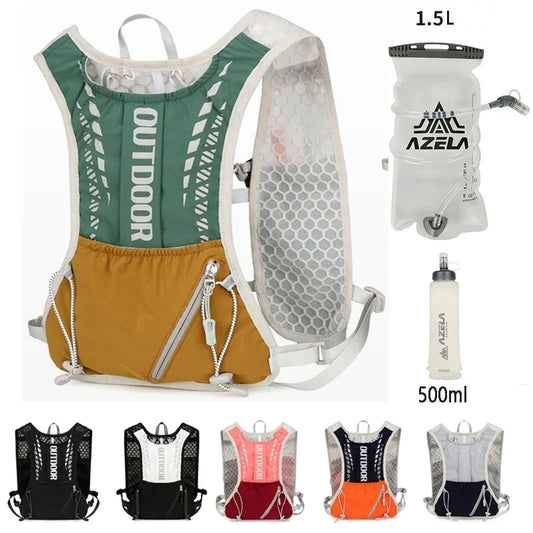 Gilet d'hydratation réfléchissant pour course à pied, sac à dos de cyclisme, sacs de vélo, sport de plein air, escalade, randonnée, VTT, vélo de route, sac à dos d'hydratation