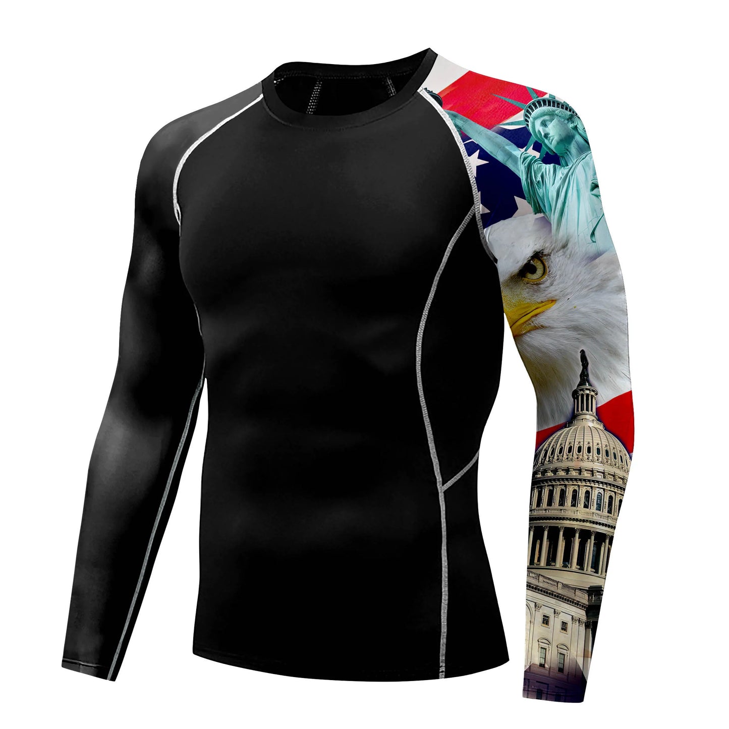 Combinaison de surf à manches longues et séchage rapide pour homme, t-shirt de sport, de fitness, maillot de bain d'été, haut de natation, vêtements pour hommes