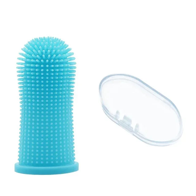 Brosse à dents pour chien ultra douce, nettoyage des dents et haleine fraîche, en silicone non toxique. Brosse à dents pour chat et chien. Produits pour animaux de compagnie.