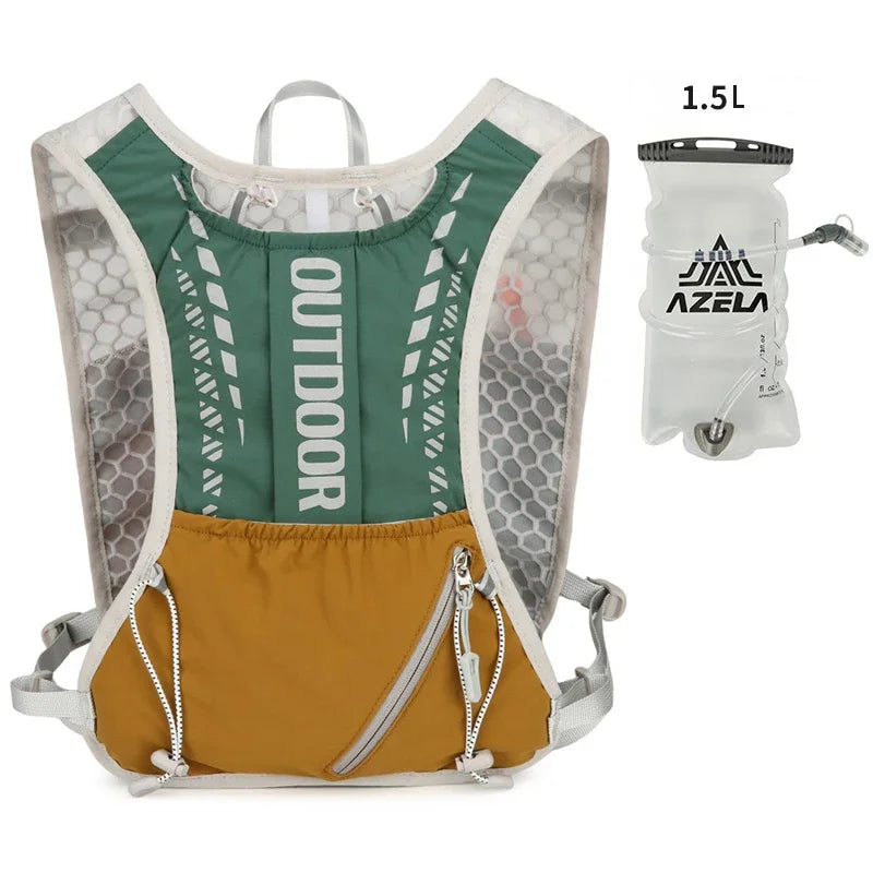 Gilet d'hydratation réfléchissant pour course à pied, sac à dos de cyclisme, sacs de vélo, sport de plein air, escalade, randonnée, VTT, vélo de route, sac à dos d'hydratation