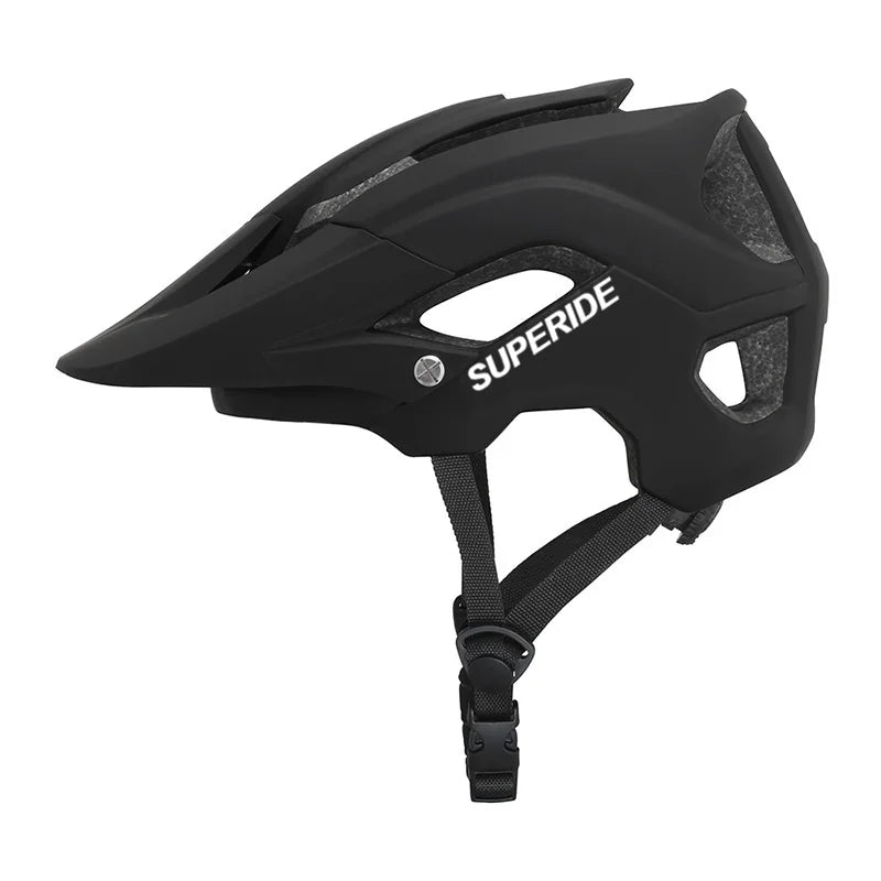 Casque de vélo VTT SUPERIDE moulé DH, casque de sport anti-impact pour vélo de route, de montagne, pour hommes et femmes