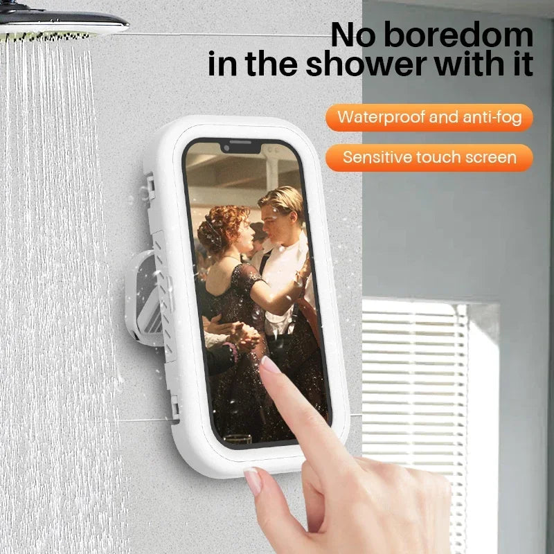 support de téléphone étanche pour douche