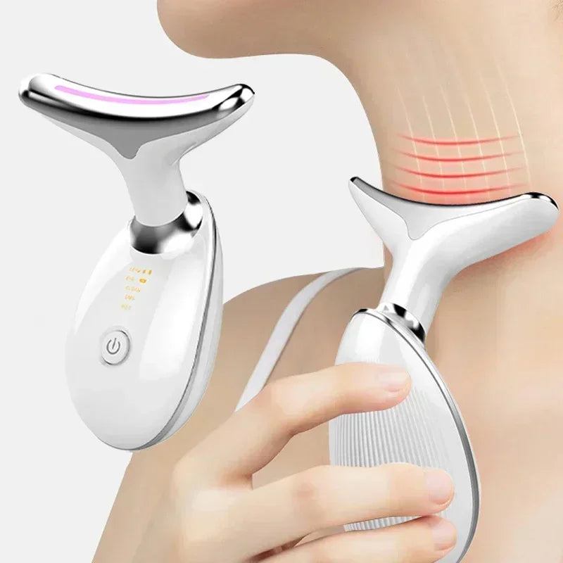 Appareil de beauté pour le visage, lifting du cou, anti-rides, massage facial, rajeunissement de la peau, double menton fin, vibrateur, livraison directe