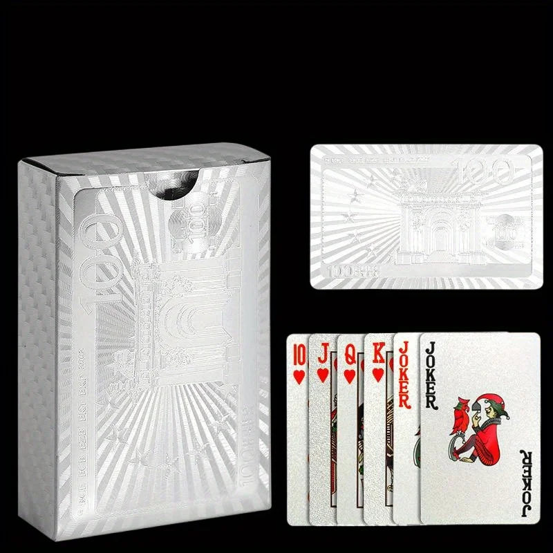 Jeu de cartes à jouer de plusieurs styles, jeu de cartes de couleur, groupe de cartes, combinaison de poker étanche, paquet magique Dmagic, jeu de société, collection cadeau