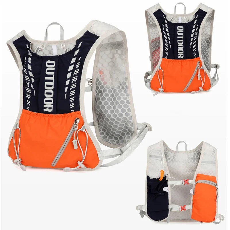 Gilet d'hydratation réfléchissant pour course à pied, sac à dos de cyclisme, sacs de vélo, sport de plein air, escalade, randonnée, VTT, vélo de route, sac à dos d'hydratation
