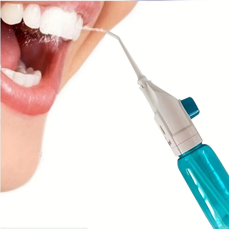 Hydropulseur buccal haute pression portable pour usage domestique, nettoyage des dents à l'eau, fil dentaire manuel, cure-dents