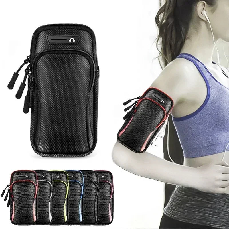 Brassard universel étanche pour téléphone portable (6,7 pouces), pour activités en plein air, fitness, course à pied, sport, avec prise casque