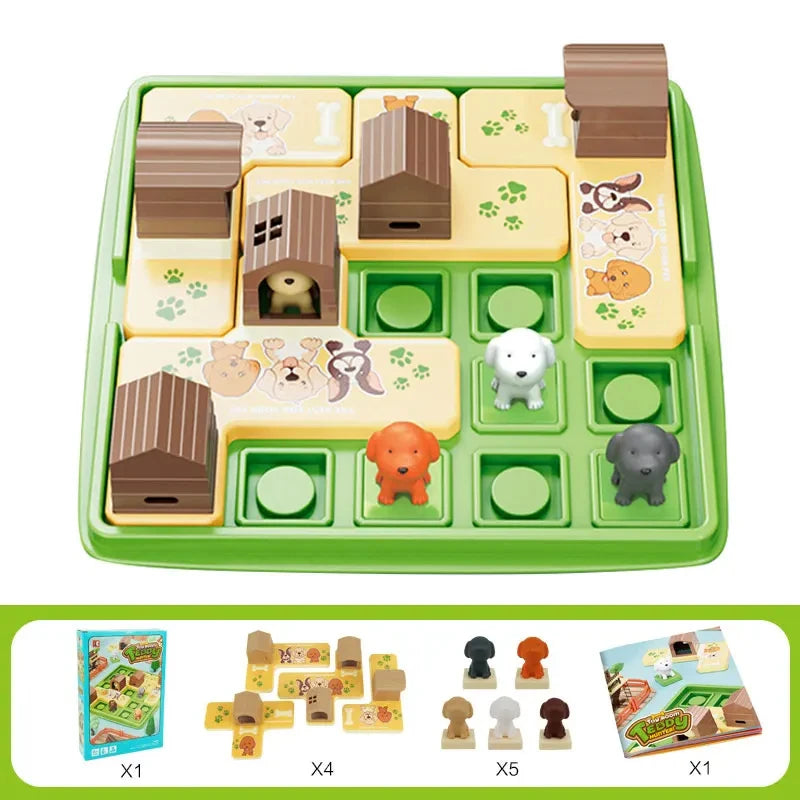 Jeux amusants pour parents et enfants Attention au chien Ne réveillez pas le chien Jouets Jeux de société pour chiens pour enfants Jouet délicat Jouet pour chien méchant Jouet à ronger les os