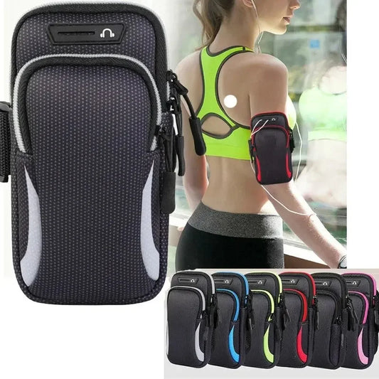 Brassard universel étanche pour téléphone portable (6,7 pouces), pour activités en plein air, fitness, course à pied, sport, avec prise casque