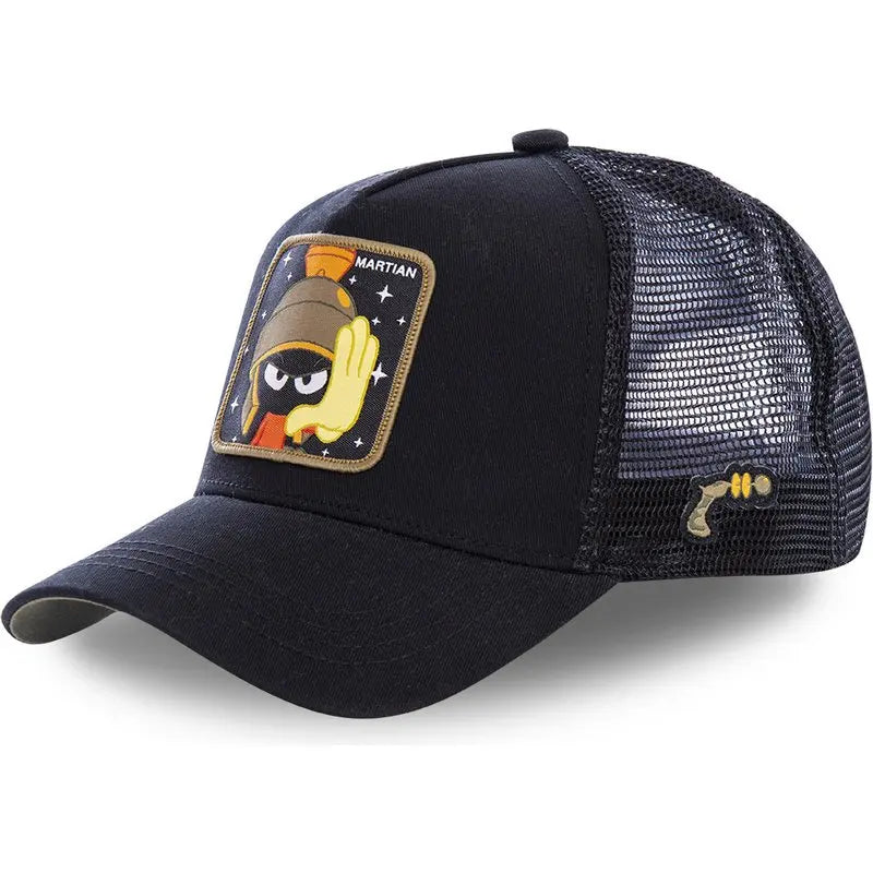 Casquette de baseball unisexe avec dessin animé, haute qualité, pour homme, camionneur