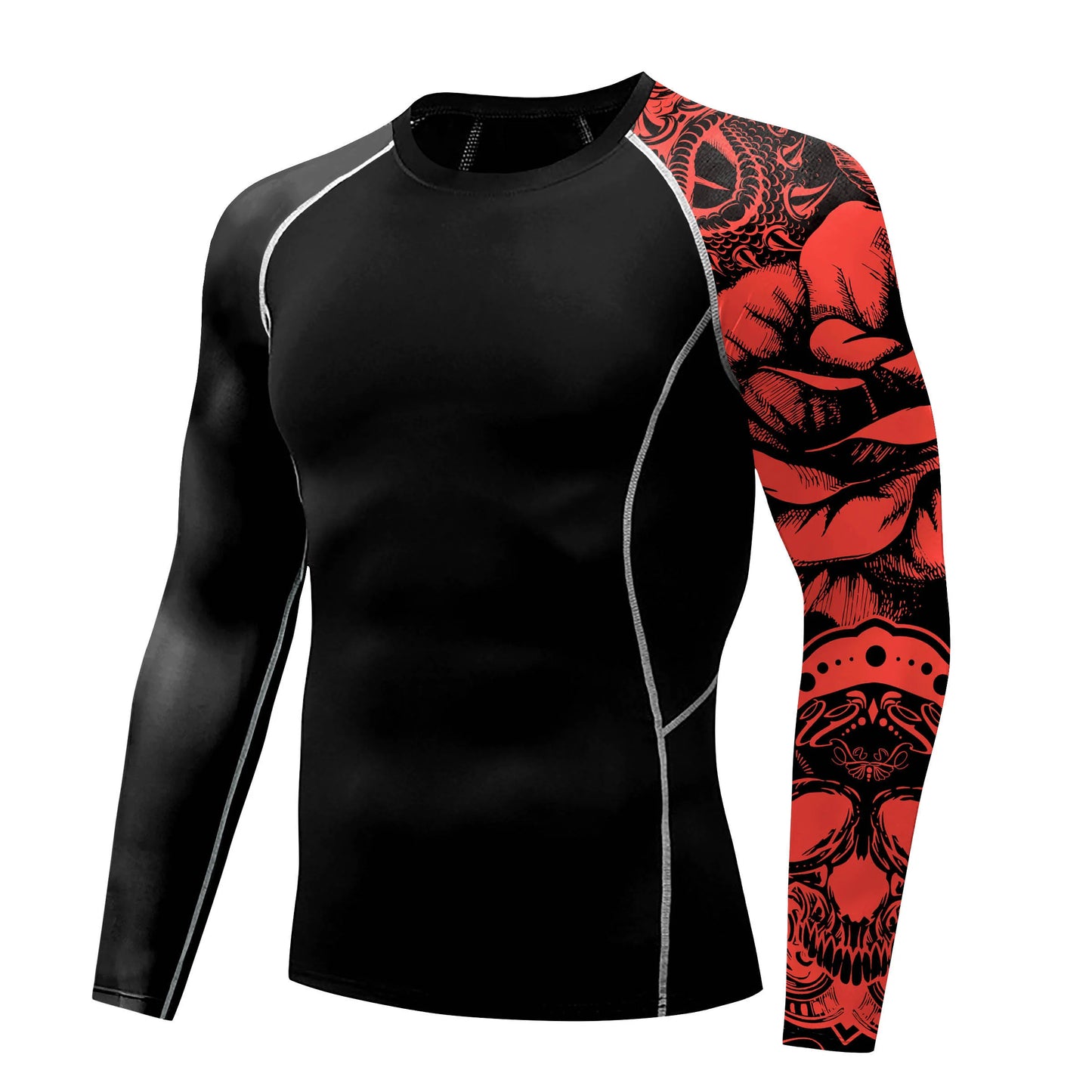 Combinaison de surf à manches longues et séchage rapide pour homme, t-shirt de sport, de fitness, maillot de bain d'été, haut de natation, vêtements pour hommes
