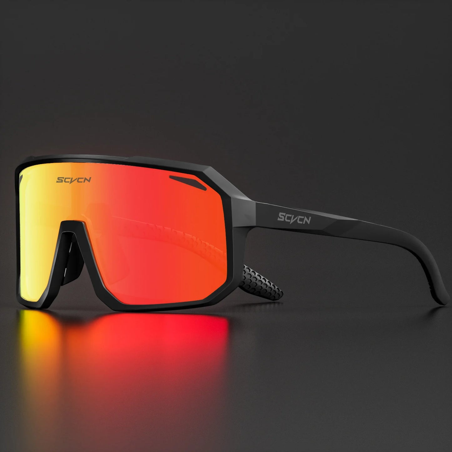 SCVCN Lunettes de soleil de cyclisme pour VTT, pour l'extérieur, UV400, pour femmes, sport, course à pied, hommes, vélo de route