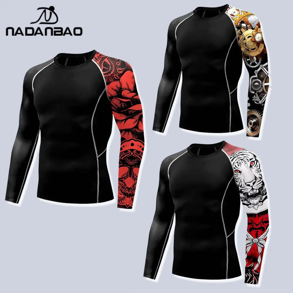 Combinaison de surf à manches longues et séchage rapide pour homme, t-shirt de sport, de fitness, maillot de bain d'été, haut de natation, vêtements pour hommes
